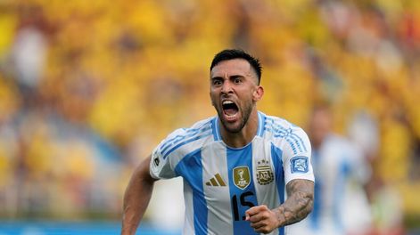 Los Andes | Nicolás González no estará en la próxima convocatoria de la Selección Argentina. / Gentileza.
