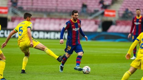 El elenco culé gana con gol de Lionel Messi.