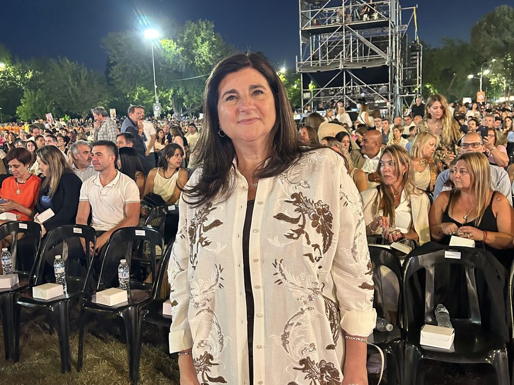 Gabriela Testa, presidenta del Ente Mendoza Turismo.