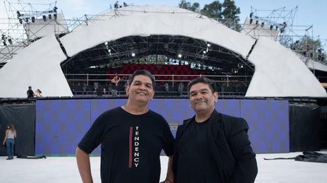 Los Andes | Los hermanos Ulloa comparten su pasión por el arte desde siempre, pero es la primera vez que lo harán en la fiesta máxima. | Foto: Ignacio Blanco / Los Andes