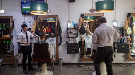 Las barberías son un negocio y una salida laboral