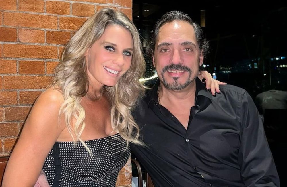 Rocío Marengo junto a Eduardo Fort. / Instagram