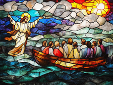 En el Evangelio de hoy narra un prodigio particular de Jesús: en aguas del lago de Galilea.