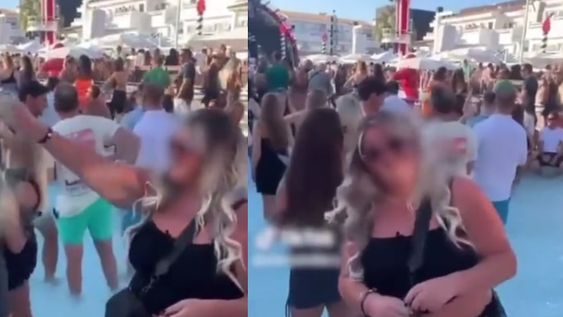 En un segundo video, la británica expresó que no se iba a disculpar con nadie y no se mostró arrepentida por lo que hizo. Foto: Captura video
