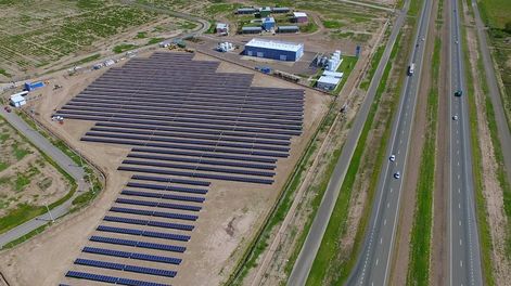 Parque de Servicios e Industrias Palmira (PASIP) de San Martín (Prensa Gobierno de Mendoza)