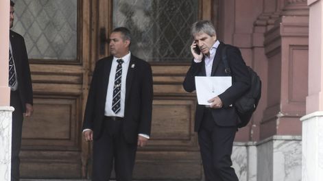 Luis Toto Caputo Ministro de economía - Federico López Claro