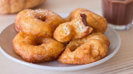 como hacer bunuelos de zapallo con 5 ingredientes, sin azucar ni fritura