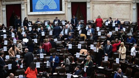 Diputados: la oposición insistirá con los proyectos que rechaza el gobierno de Milei