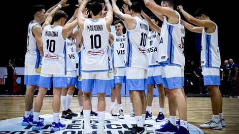 La Selección Argentina de Básquet está en el grupo de la muerte. / Gentileza.