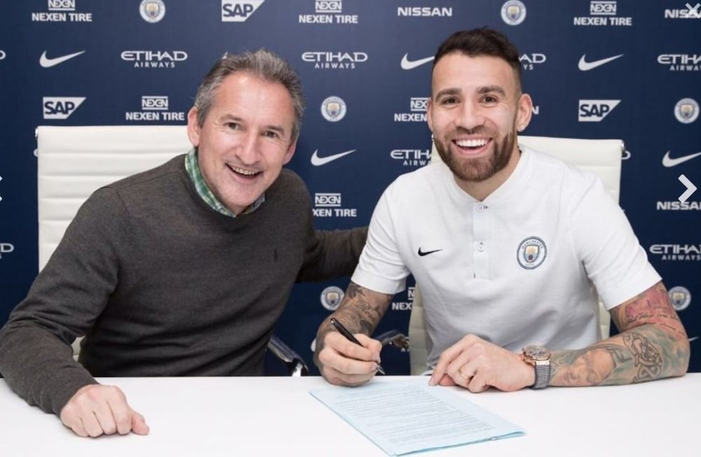 Nico para rato: Otamendi renovó con el Manchester City hasta 2022