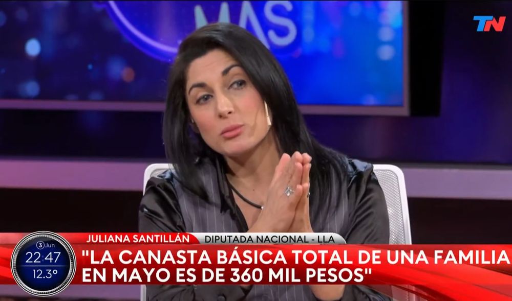 La burrada de Juliana Santillán, una diputada de Milei, para minimizar el reclamo del Garrahan: Una familia necesita $360 mil