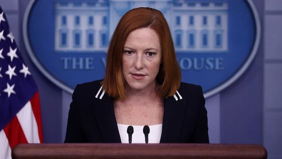 White House Press Secretary Jen Psaki holds the daily press briefing at the White House in Washington, U.S. September 2, 2021.  REUTERS/Jonathan Ernst