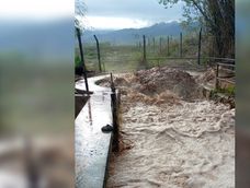tras las intensas lluvias, advierten sobre posible baja presion y faltas de suministro de agua potable