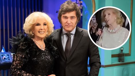 El contundente apoyo de Mirtha Legrand a Javier Milei en el desfile de Piazza: Viva la libertad...