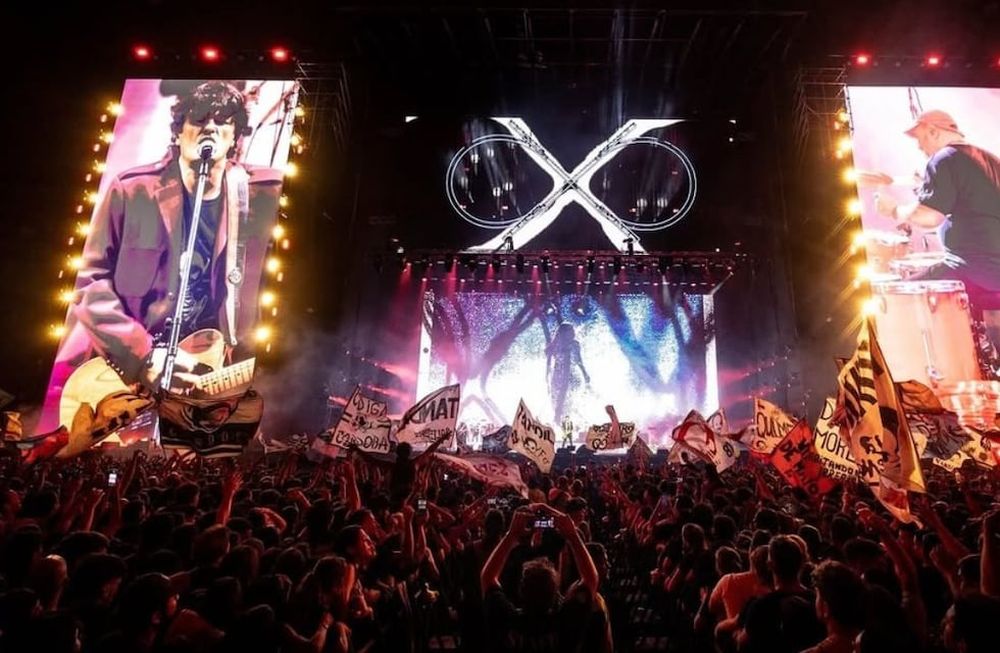 Volvieron Los Piojos: así fue el inolvidable ritual ante 50.000 fanáticos en La Plata. Los Piojos. Foto: Instagram.