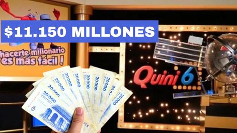 Sorteo de $11.500 millones en el Quini 6