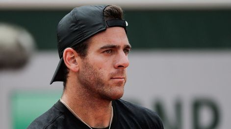 Del Potro, la gran duda de Roland Garros por una inoportuna lesión