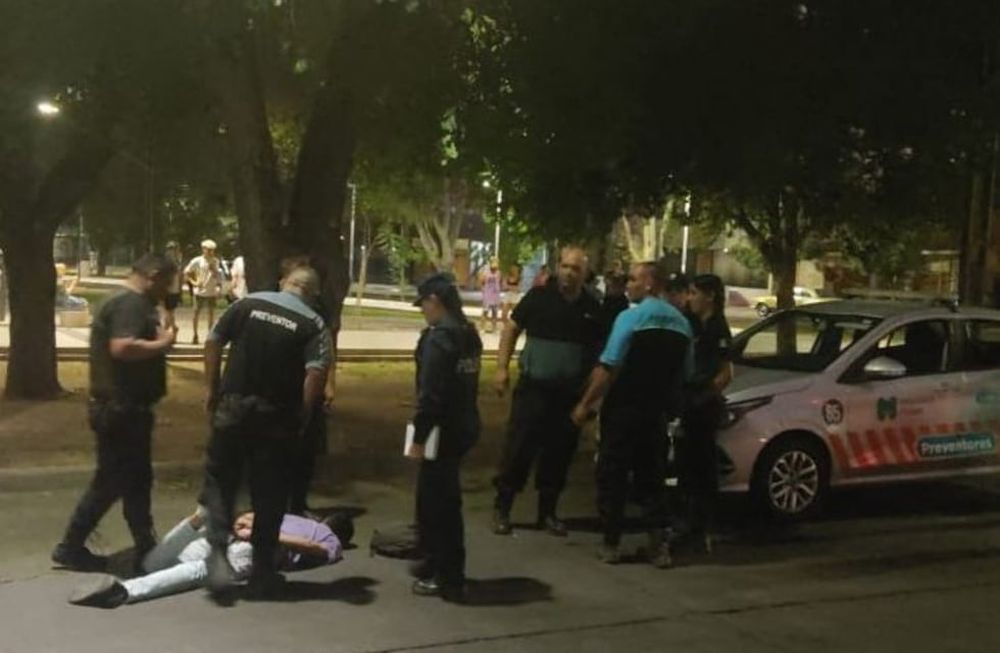 Se aprehendió a un hombre de nacionalidad chilena por golpear a una mujer