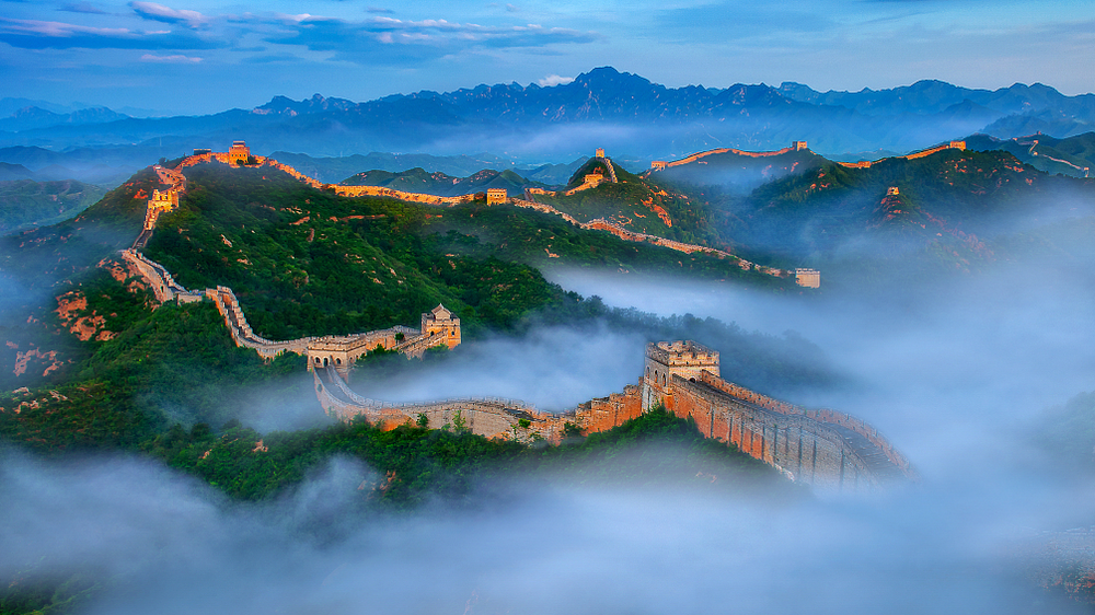 La Grande Muraille de Chine.