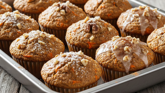 La receta de estos muffins convierten cualquier alimentación en saludable.