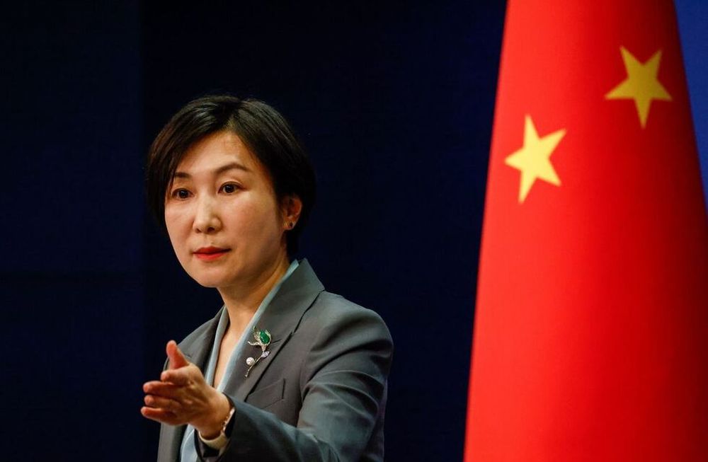 Mao Ning, portavoz de la Cancillería de China.