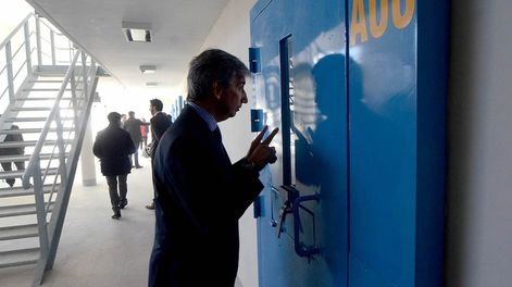 Los Andes | 2018. El juez Walter Bento en una visita a la cárcel Federal. Ahora está imputado por acusaciones de coimas y asociación ilícita.