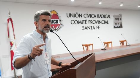 El intendente Ulpiano Suárez presidió el Encuentro Nacional de Intendentes Radicales en Santa Fe.&nbsp;