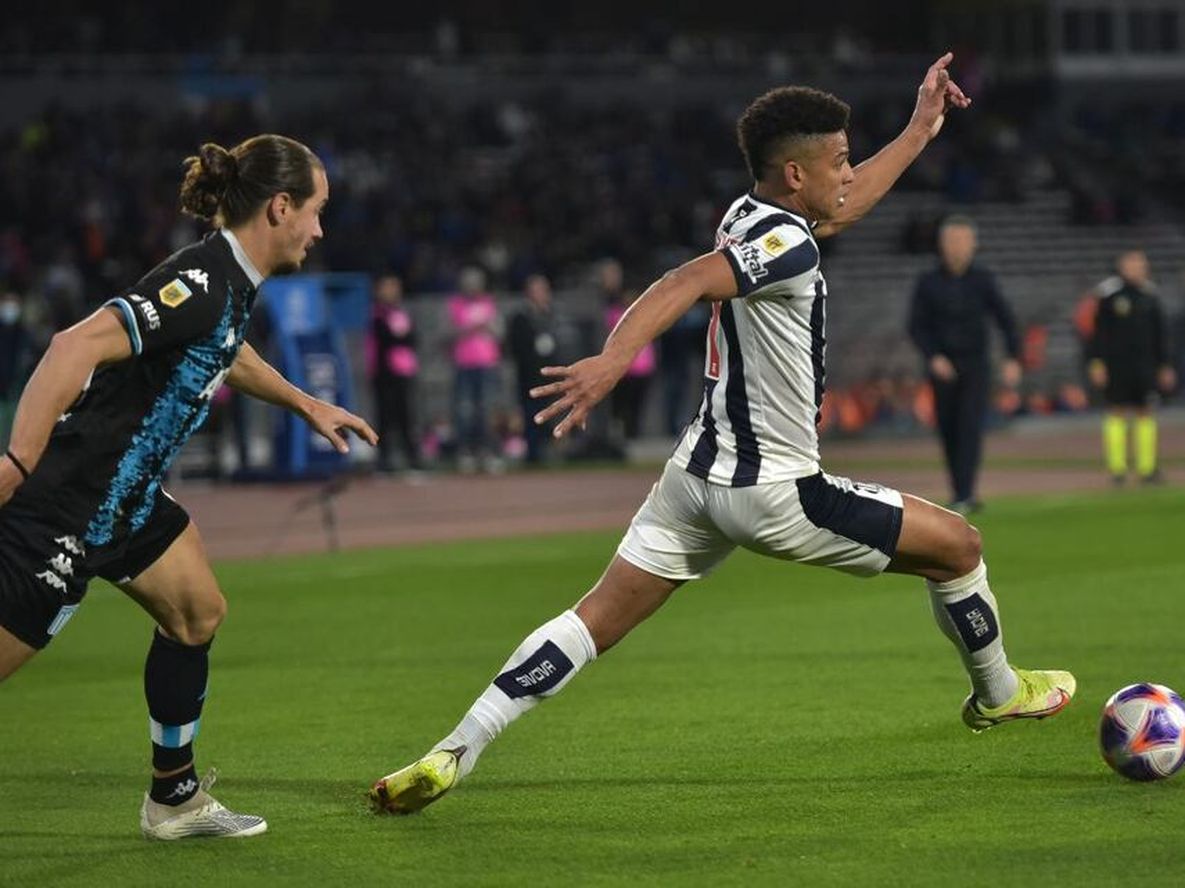 Talleres fue local de Racing en el Kempes por la Liga Profesional. / Gentileza (La Voz).