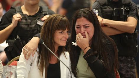 Los Andes | Verdugo rompió en llanto al escuchar el veredicto de su inocencia. | Foto: Poder Judicial