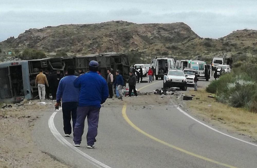 El impactante siniestro ocurrió el 25 de junio de 2017 y dejó como saldo 15 víctimas fatales y 38 heridos. / Foto: Gentileza / Twitter: Alejandro Tagua