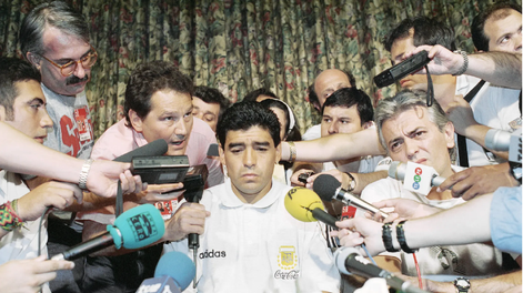 Argentina juega en Dallas. Un territorio marcado a fuego por el día más triste en la historia de la Selección Argentina y el fin de la era de Diego en 1994.