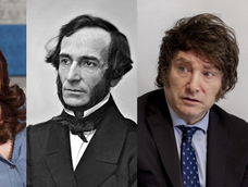 Cristina Kirchner, la estatista. Juan Bautista Alberdi, el liberal. Javier Milei, el anarcocapitalista.
