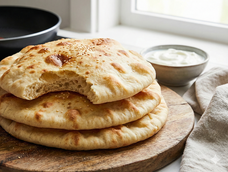 pan arabe en sarten, la receta facil y rapida: como hacerlo sin horno ni harina pan arabe en sarten, la receta facil y rapida: como hacerlo sin horno ni harina