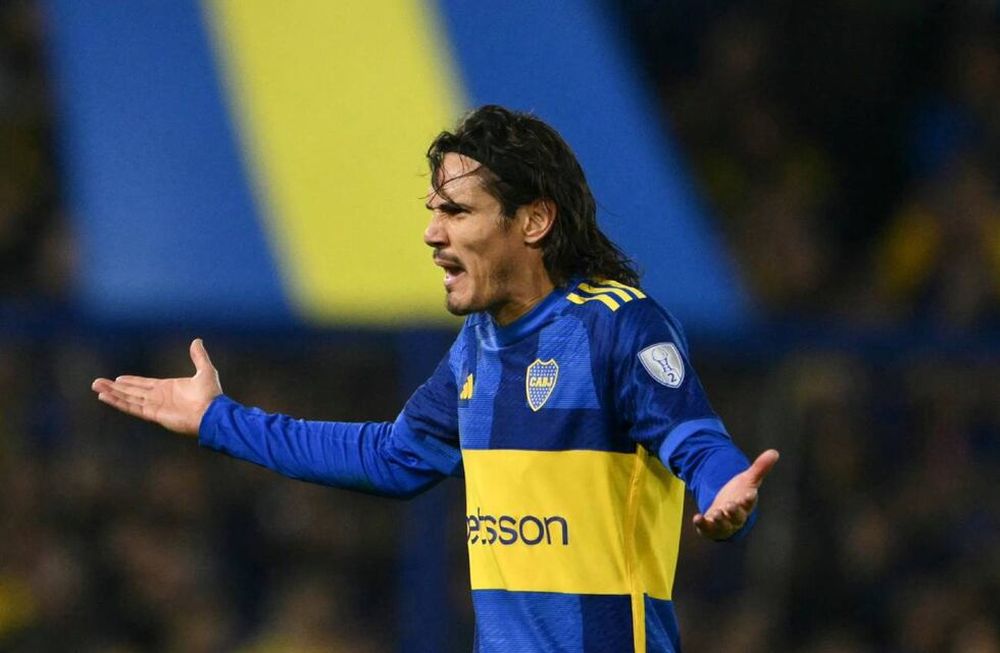 Cavani se escapó un gol dabajo del arco. / Gentileza.