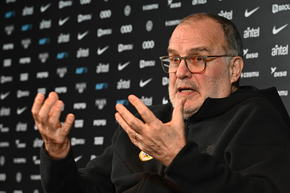 Marcelo Bielsa, DT de Uruguay
