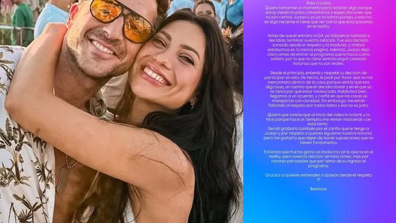 El descargo de Silvana, la ex de Juan Pablo de Gran Hermano