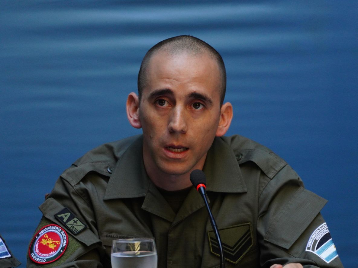 El gendarme Nahuel Gallo habló tras estar 448 días preso en Venezuela