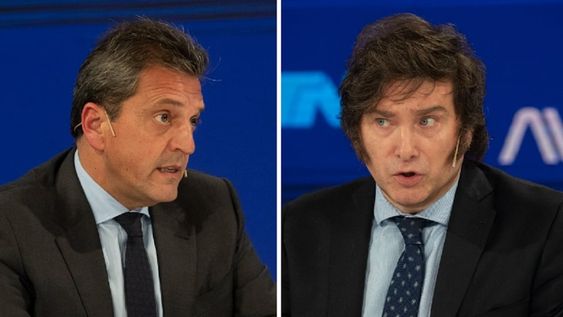 Qué fue el plan Bonex y por qué Massa acusó a Milei de querer implementarlo (Fotos: Clarín)