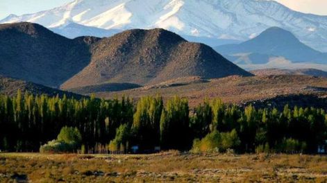 Los Andes | Una postal que muestra la belleza de este sitio de Malargüe.