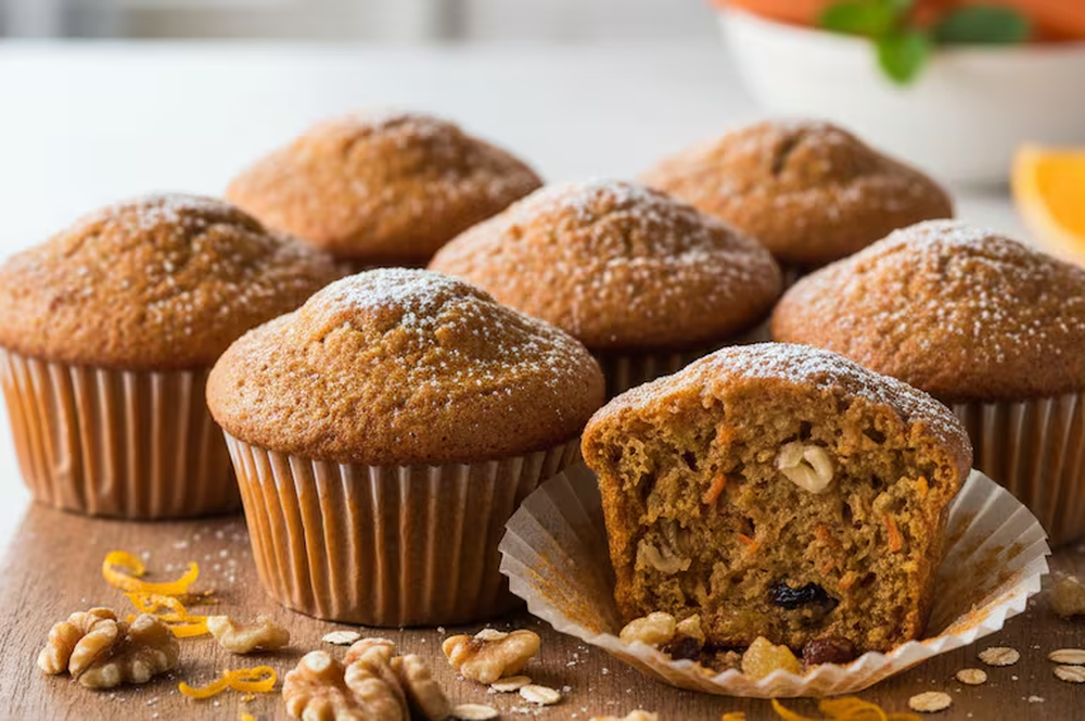 La receta de estos muffins convierten cualquier alimentación en saludable.