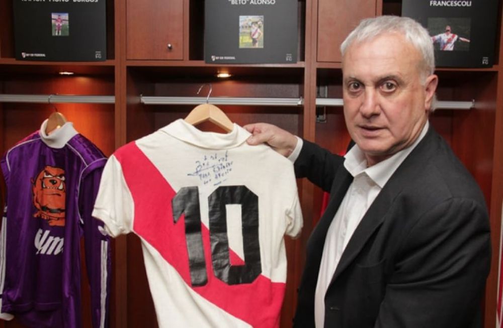 El Beto Alonso, uno de los máximos ídolos de la institución Millonaria, recordó la primer conquista de River a nivel Internacional. / Gentileza.