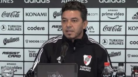 Marcelo Gallardo dio la lista de concentrados para el partido de River Plate con Newells. / Gentileza.