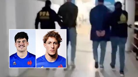 Los Andes | Hugo Auradou (20), y a Oscar Jegou (21) pueden viajar a Francia, haciendo uso del permiso otorgado ayer por el Ministerio Público Fsical que los investiga.