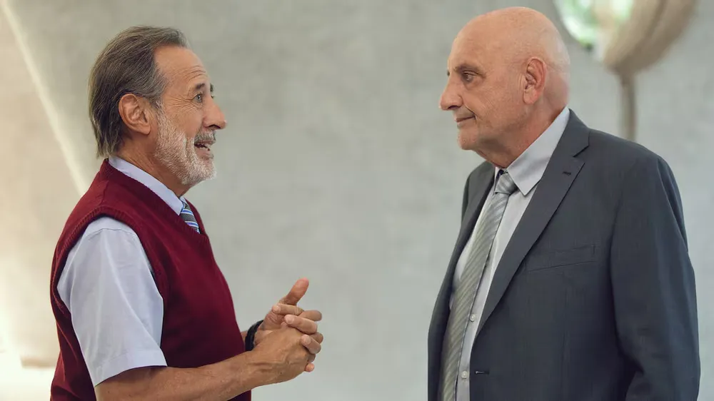 Guillermos Francella y el Puma Goity en 