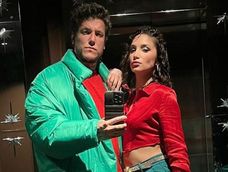 Alex Caniggia y Melody Luz en el departamento del Faena. Gentileza Instagram.