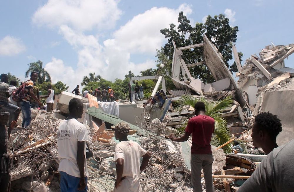 Terremoto de magnitud 7,2 en Puerto Príncipe, Haití. Gentileza