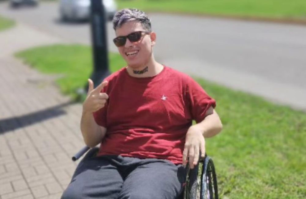 Agus, el freestyler mendocino que quiere ganar su “batalla” más importante para mejorar su calidad de vida. Foto: Gentileza Agustín Penesi