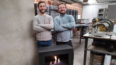 Padre e hijo crearon una estufa que funciona con alcohol, no necesita instalación y promete revolucionar la forma de calefaccionar los hogares en Argentina.