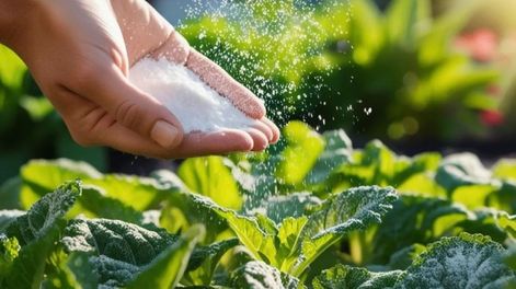 El bicarbonato mezclado con agua es un aliado natural para que las plantas logren tener una vida natural saludable y protegida en cualquier época del año.