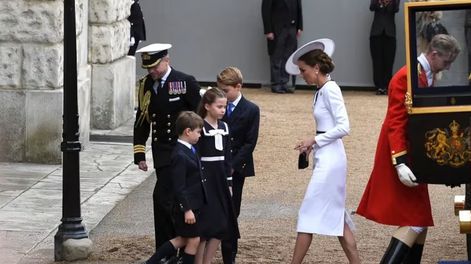 Los Andes | Kate Middleton, princesa de Gales, reapareció en público (REUTERS/Chris J. Ratcliffe)